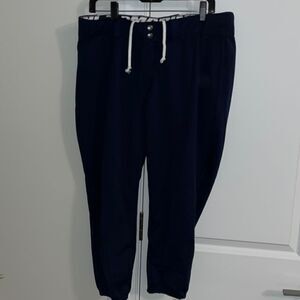 DeMarini Uprising 3/4 long Women's XL Blue Softball Baseball Pants WTD3630 NAX